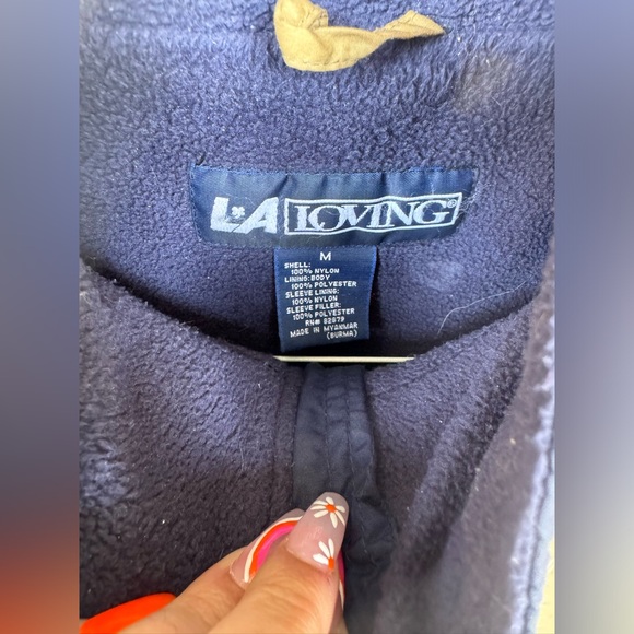 Men’s LA loving fleece lined jacket - Picture 2 of 5
